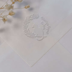 Ex-libris Katze Vegetation