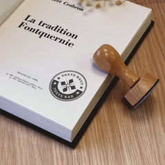 Vintage Stempel 2 Texte