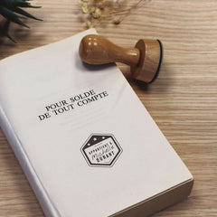 Stempel Ex-libris 3 Sterne Retro