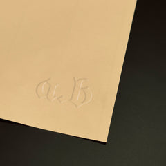 Prägestempel alte Initialen