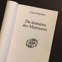 Stempel Ex-libris Kreis 3D