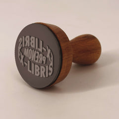 Stempel Ex-libris Kreis 3D