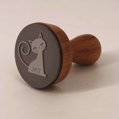 Stempel Katze Initialen