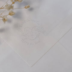 Prägestempel Drachenzeichnung