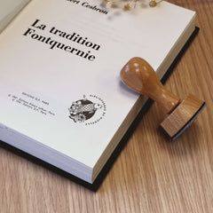 Stempel Ex-libris Japanischer Fisch