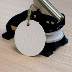 Prägestempel Herz Initialen