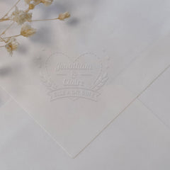 Prägung Hochzeit Ja sagen