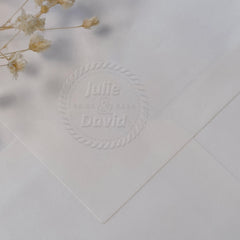 Prägestempel Hochzeit Vintage