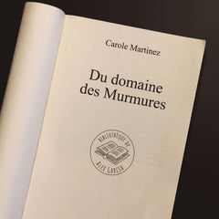 Stempel Ex-libris offenes Buch