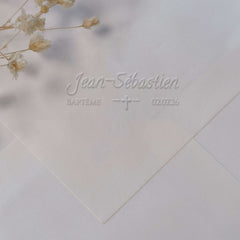 Prägezange Taufe voller Kreuz