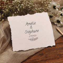 Stempel Hochzeit Olivenzweig