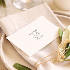 Stempel Geburt friedlicher Mond