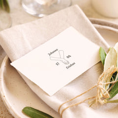 Stempel Hochzeit Hand in Hand