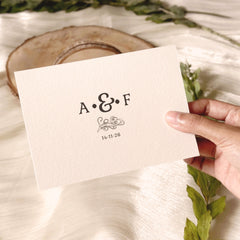 Stempel Hochzeit im Wind