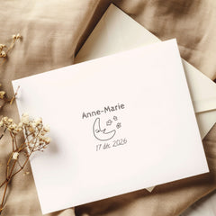 Stempel Geburt friedlicher Mond