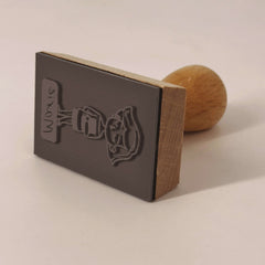 Stempel kleine Leserin