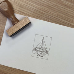 Stempel Ex-libris Segelkatze
