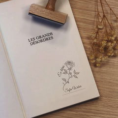 Stempel Ex-libris Rosendesign