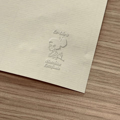 Prägezange Ex-libris japanische Profilansicht