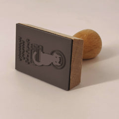 Stempel Ex-libris schwarzer Kater