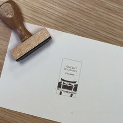 Stempel Ex-libris japanisches Tor