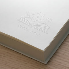 Ex Libris Buch schwebende Buchstaben