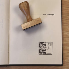 Stempel Ex-libris japanische Illustration