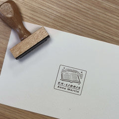 Stempel Ex-libris Buch brillant