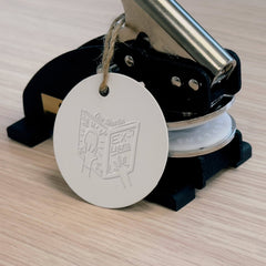 Ex-libris Hände halten Buch