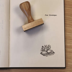 Stempel Ex-libris Vegetation aus dem Buch