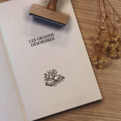 Stempel Ex-libris Vegetation aus dem Buch