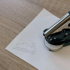 Ex-libris springender Hase