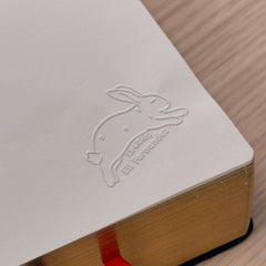 Ex-libris springender Hase