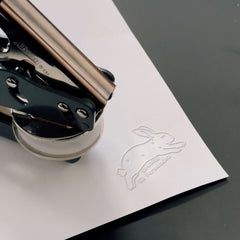 Ex-libris springender Hase