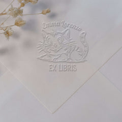 Ex-libris getigerte Katze