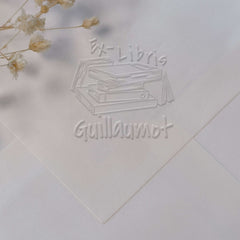 Ex-libris Bücherstapel