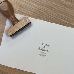 Stempel Hochzeit Olivenzweig